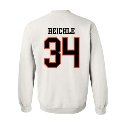 Oregon State - NCAA Football : Jake Reichle - Classic Shersey Crewneck Sweatshirt-1
