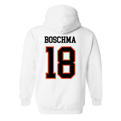 Oregon State - NCAA Football : Karson Boschma - Classic Shersey Hooded Sweatshirt-1
