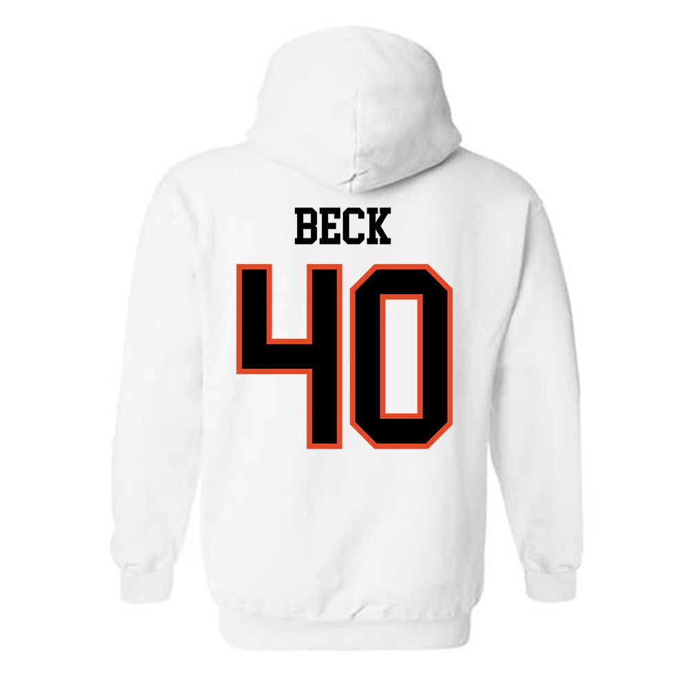 Oregon State - NCAA Baseball : Kameron Beck - Classic Shersey Hooded Sweatshirt-1