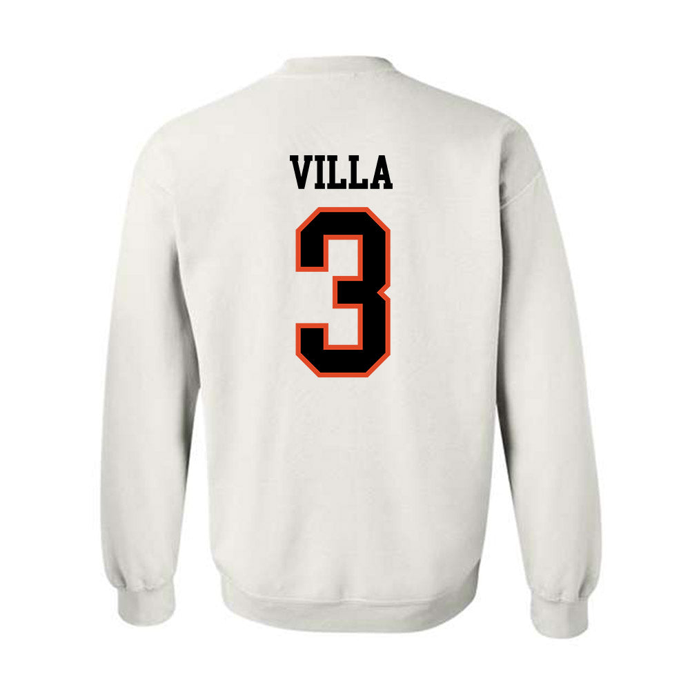 Oregon State - NCAA Women's Basketball : Jenna Villa - Classic Shersey Crewneck Sweatshirt-1
