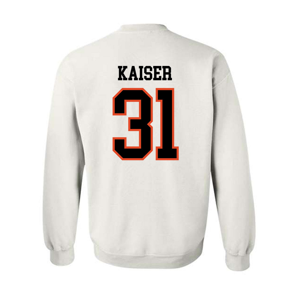 Oregon State - NCAA Baseball : Trevor Kaiser - Classic Shersey Crewneck Sweatshirt-1