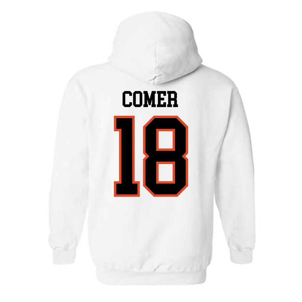 Oregon State - NCAA Football : Jarrel Comer - Classic Shersey Hooded Sweatshirt-1