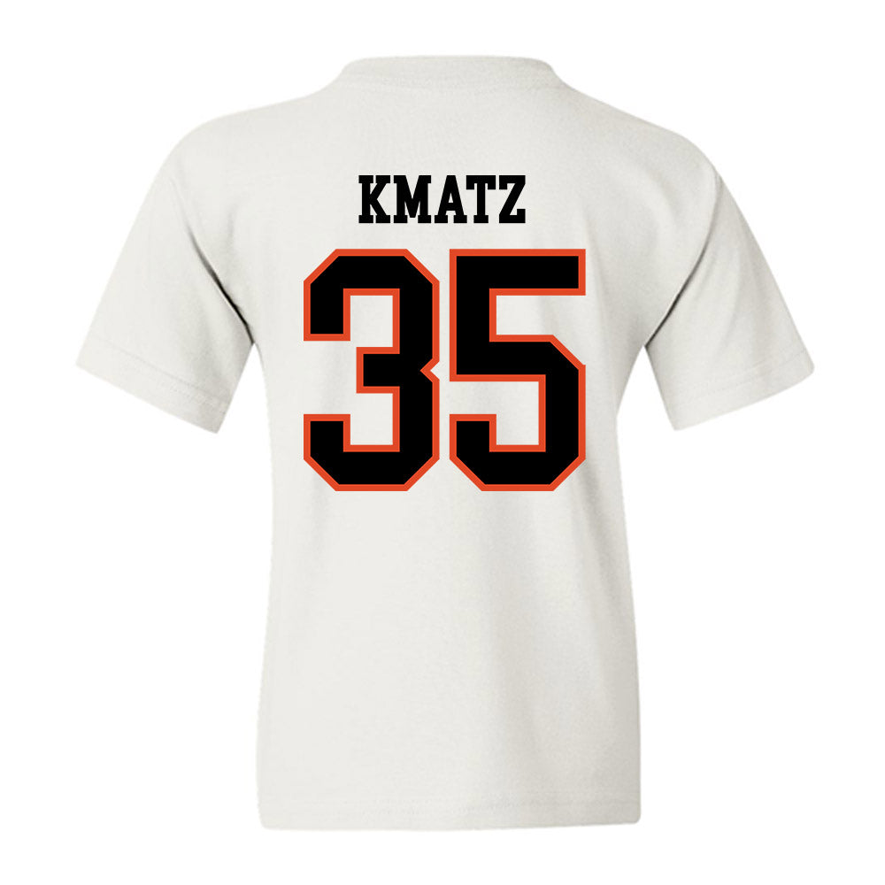 Oregon State - NCAA Baseball : Zach Kmatz - Classic Shersey Youth T-Shirt-1
