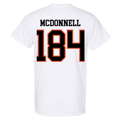 Oregon State - NCAA Wrestling : TJ McDonnell - Classic Shersey T-Shirt-1