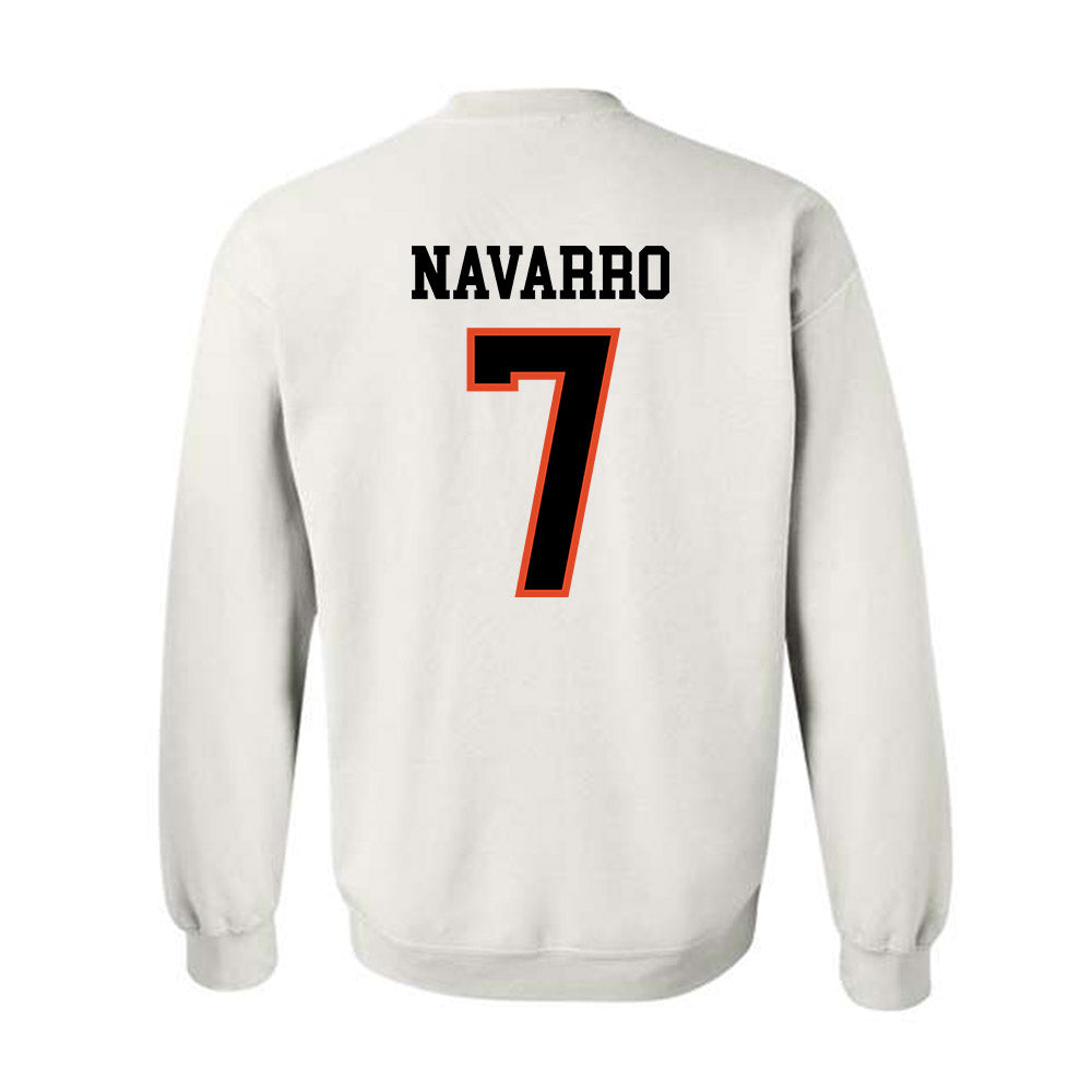 Oregon State - NCAA Women's Basketball : Lucia Navarro - Classic Shersey Crewneck Sweatshirt-1
