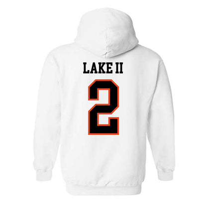 Oregon State - NCAA Men's Basketball : Josiah Lake II - Classic Shersey Hooded Sweatshirt-1