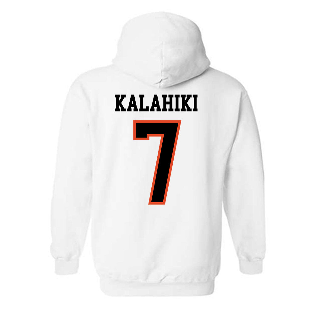 Oregon State - NCAA Football : Kahanu Kalahiki - Classic Shersey Hooded Sweatshirt-1