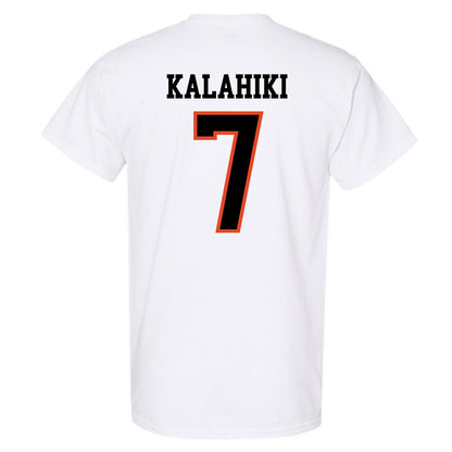 Oregon State - NCAA Football : Kahanu Kalahiki - Classic Shersey T-Shirt-1