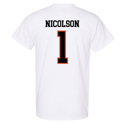 Oregon State - NCAA Men's Soccer : John Nicolson - Classic Shersey T-Shirt-1
