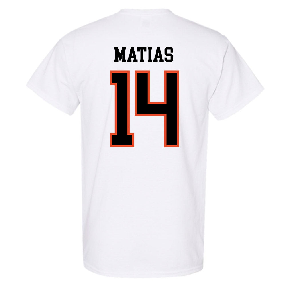 Oregon State - NCAA Women's Volleyball : Jackie Matias - Classic Shersey T-Shirt-1