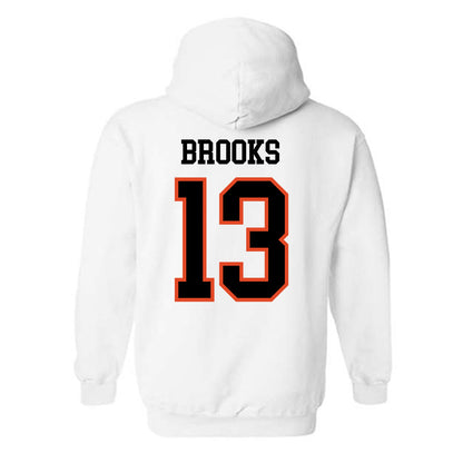 Oregon State - NCAA Women's Soccer : Jane Brooks - Classic Shersey Hooded Sweatshirt-1