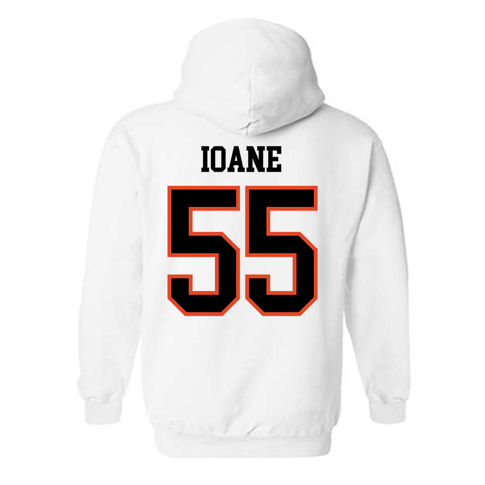 Oregon State - NCAA Football : Jeremiah Ioane - Classic Shersey Hooded Sweatshirt-1