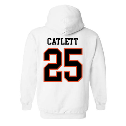 Oregon State - NCAA Men's Soccer : Sava Catlett - Classic Shersey Hooded Sweatshirt-1