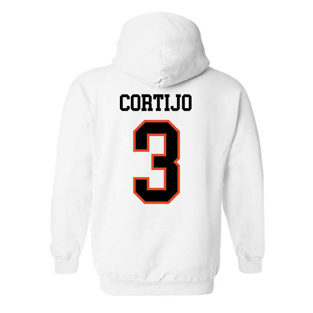 Oregon State - NCAA Men's Soccer : Fran Cortijo - Classic Shersey Hooded Sweatshirt-1