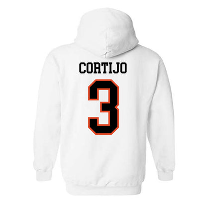 Oregon State - NCAA Men's Soccer : Fran Cortijo - Classic Shersey Hooded Sweatshirt-1