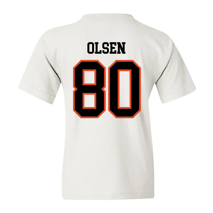 Oregon State - NCAA Football : Eric Olsen - Classic Shersey Youth T-Shirt-1