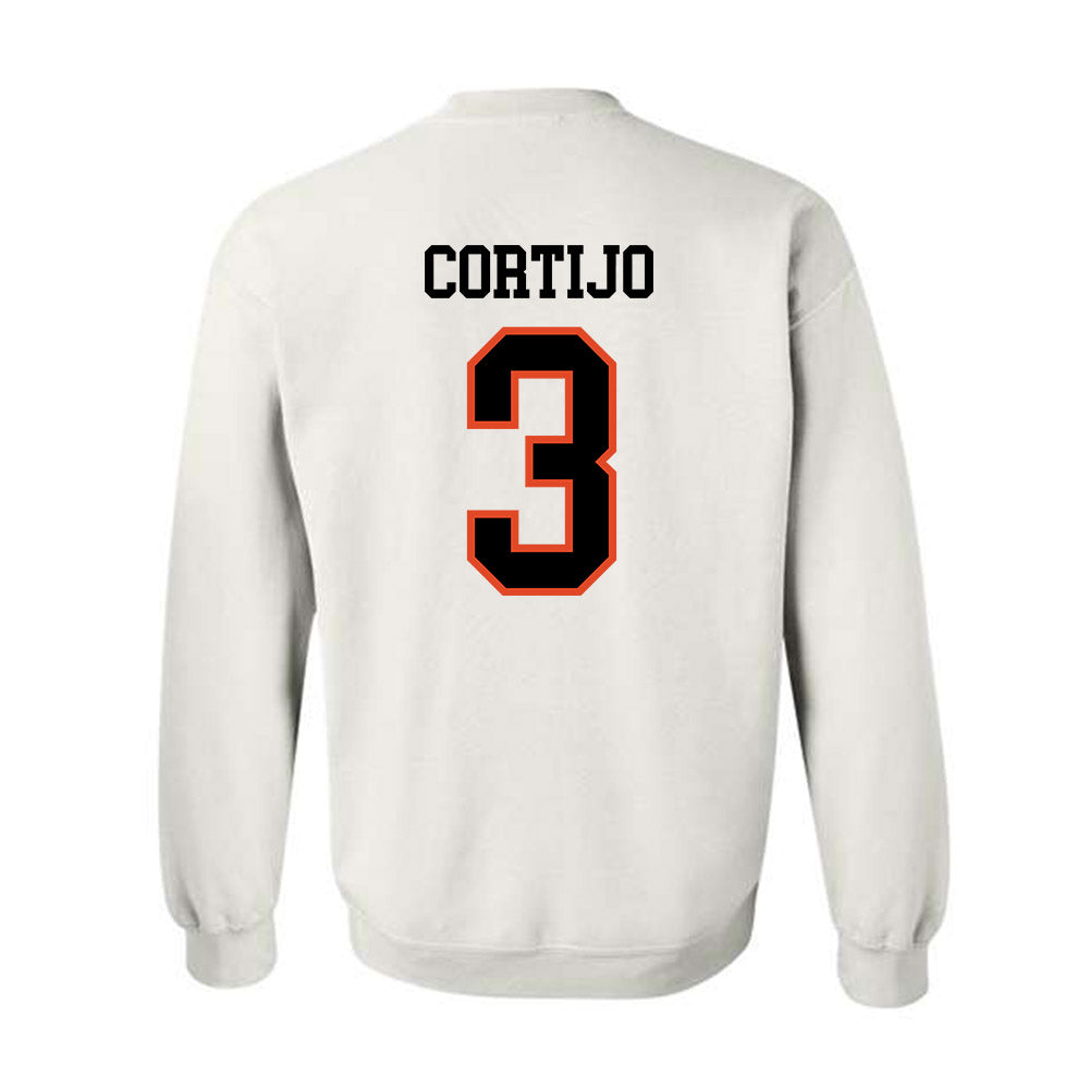 Oregon State - NCAA Men's Soccer : Fran Cortijo - Classic Shersey Crewneck Sweatshirt-1