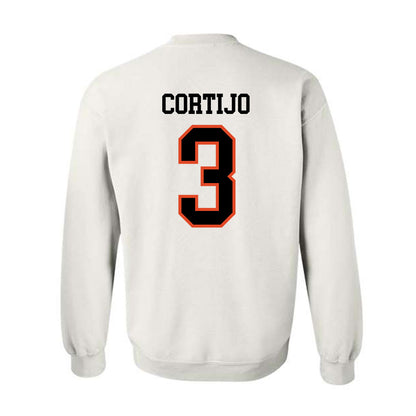 Oregon State - NCAA Men's Soccer : Fran Cortijo - Classic Shersey Crewneck Sweatshirt-1