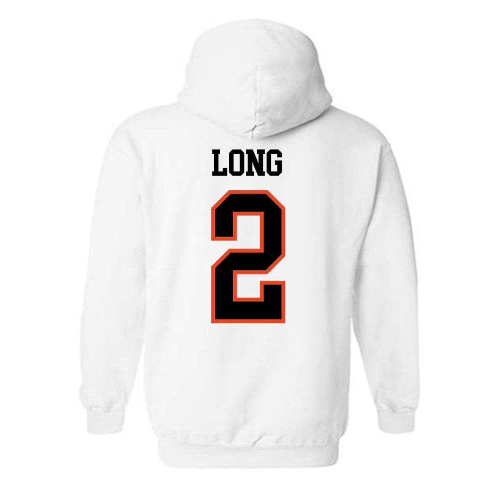 Oregon State - NCAA Women's Soccer : Morgan Long - Classic Shersey Hooded Sweatshirt-1
