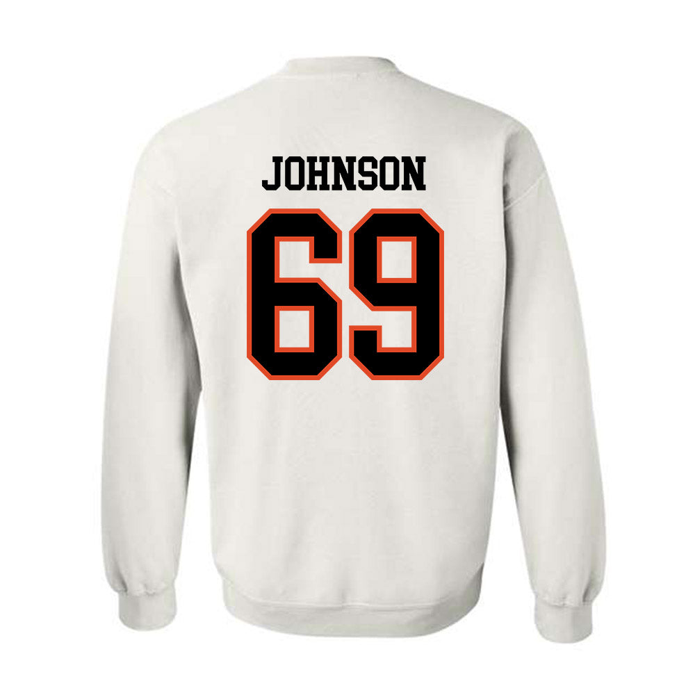 Oregon State - NCAA Football : Kwan Johnson - Classic Shersey Crewneck Sweatshirt-1