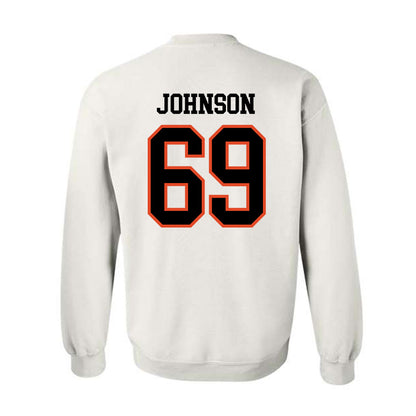 Oregon State - NCAA Football : Kwan Johnson - Classic Shersey Crewneck Sweatshirt-1