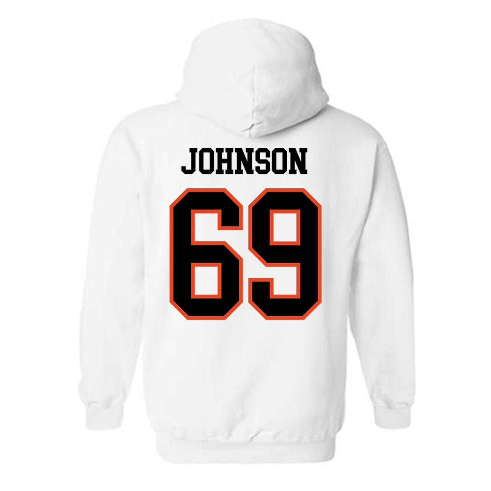 Oregon State - NCAA Football : Kwan Johnson - Classic Shersey Hooded Sweatshirt-1