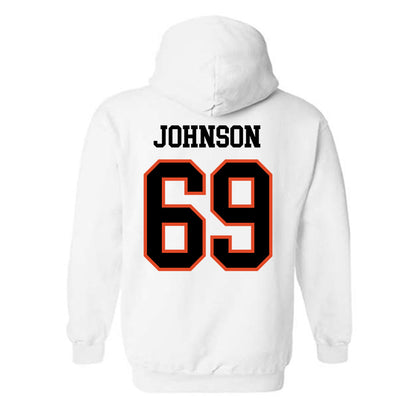 Oregon State - NCAA Football : Kwan Johnson - Classic Shersey Hooded Sweatshirt-1