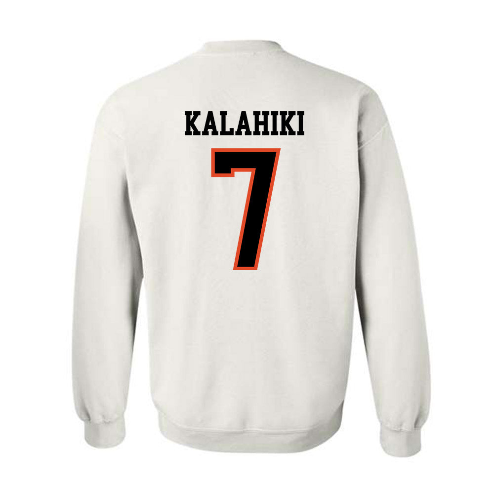 Oregon State - NCAA Football : Kahanu Kalahiki - Classic Shersey Crewneck Sweatshirt-1