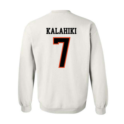 Oregon State - NCAA Football : Kahanu Kalahiki - Classic Shersey Crewneck Sweatshirt-1