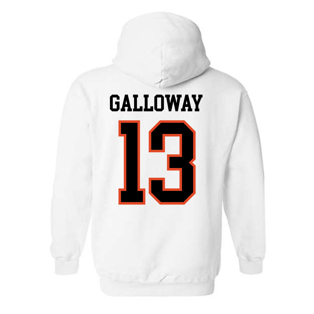 Oregon State - NCAA Baseball : Jacob Galloway - Classic Shersey Hooded Sweatshirt-1