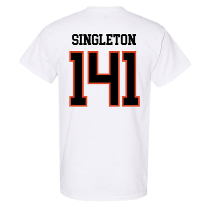 Oregon State - NCAA Wrestling : Nash Singleton - Classic Shersey T-Shirt-1