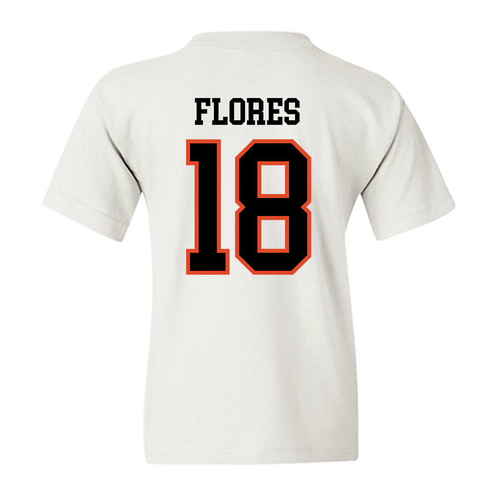 Oregon State - NCAA Softball : Justice Flores - Classic Shersey Youth T-Shirt-1