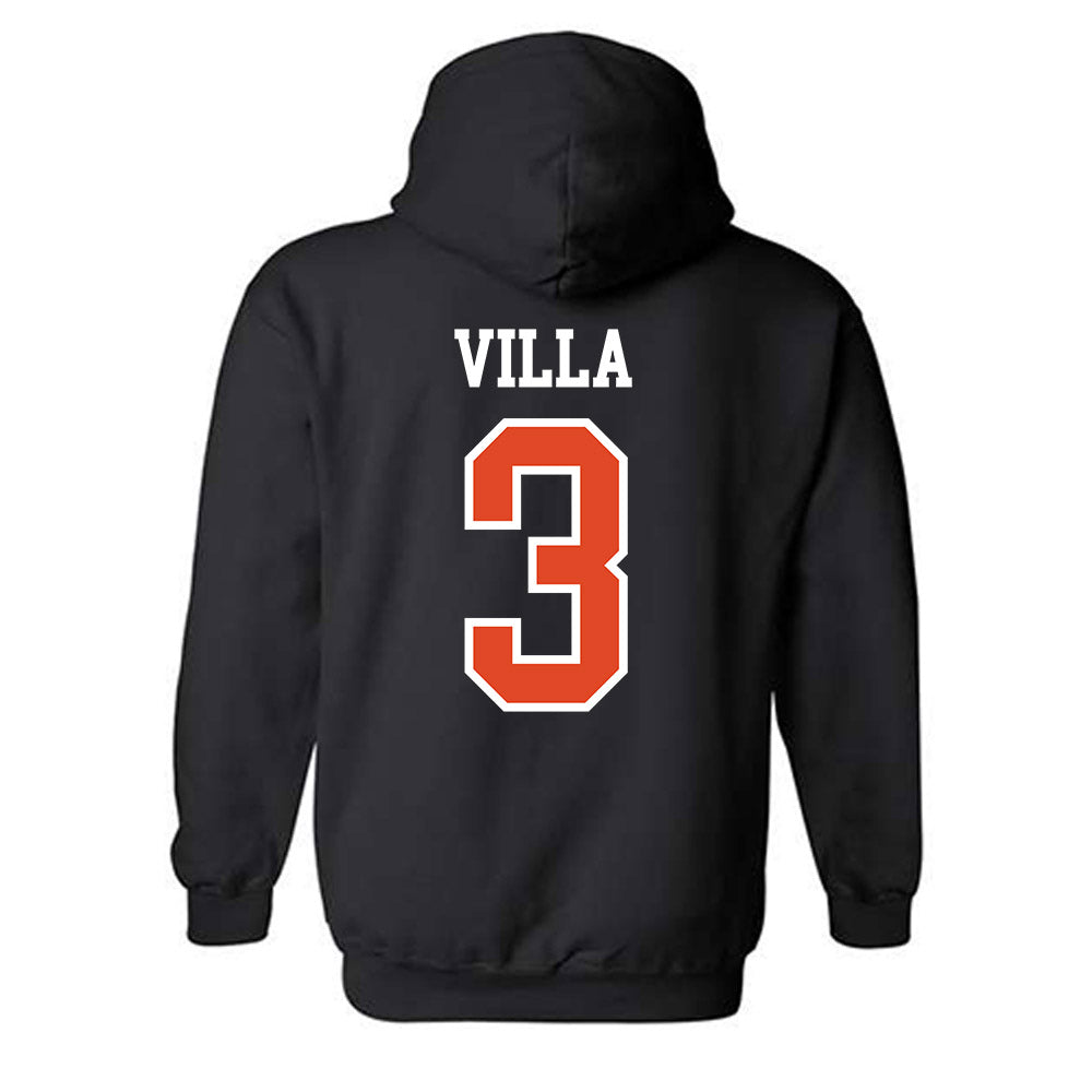 Oregon State - NCAA Women's Basketball : Jenna Villa - Classic Shersey Hooded Sweatshirt-1