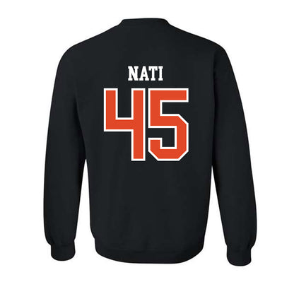 Oregon State - NCAA Baseball : Joshua Nati - Classic Shersey Crewneck Sweatshirt-1
