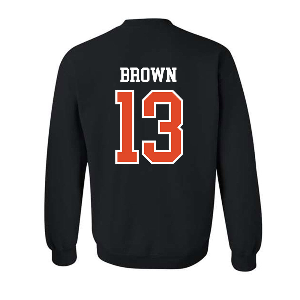 Oregon State - NCAA Football : Jeremiah Brown - Classic Shersey Crewneck Sweatshirt-1