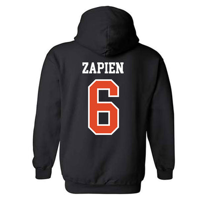 Oregon State - NCAA Men's Soccer : Javier Zapien - Classic Shersey Hooded Sweatshirt-1