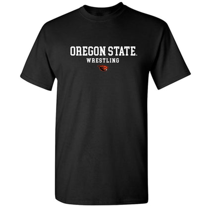 Oregon State - NCAA Wrestling : TJ McDonnell - Classic Shersey T-Shirt-0