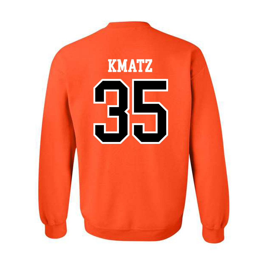 Oregon State - NCAA Baseball : Zach Kmatz - Classic Shersey Crewneck Sweatshirt-1