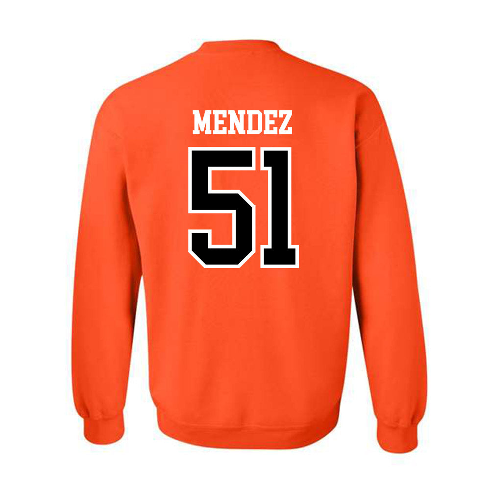 Oregon State - NCAA Baseball : Connor Mendez - Classic Shersey Crewneck Sweatshirt-1