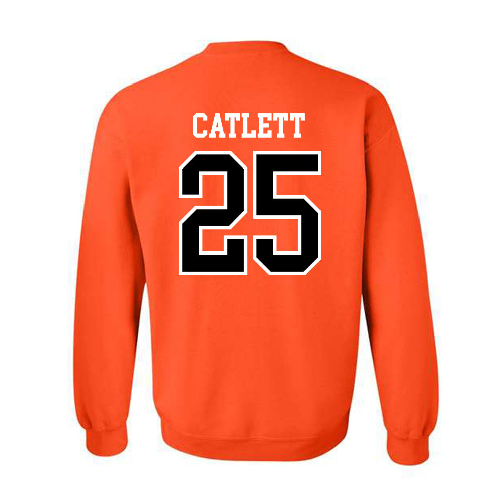 Oregon State - NCAA Men's Soccer : John Catlett - Classic Shersey Crewneck Sweatshirt-1