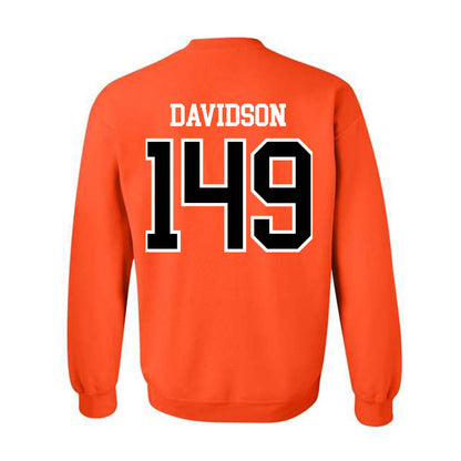 Oregon State - NCAA Wrestling : Koy Davidson - Classic Shersey Crewneck Sweatshirt-1