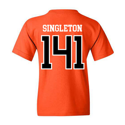 Oregon State - NCAA Wrestling : Nash Singleton - Classic Shersey Youth T-Shirt-1