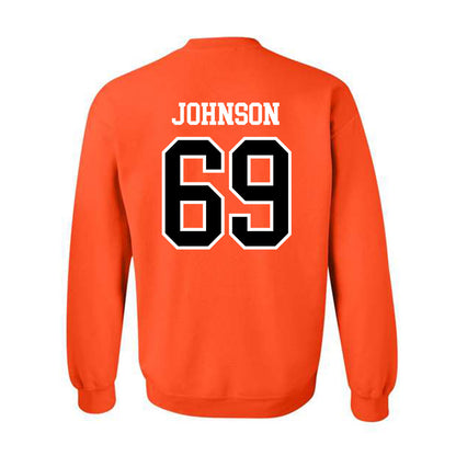 Oregon State - NCAA Football : Kwan Johnson - Classic Shersey Crewneck Sweatshirt-1