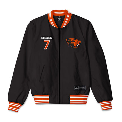 Oregon State - NCAA Men's Soccer : Max Eisenberg - Bomber Jacket-0