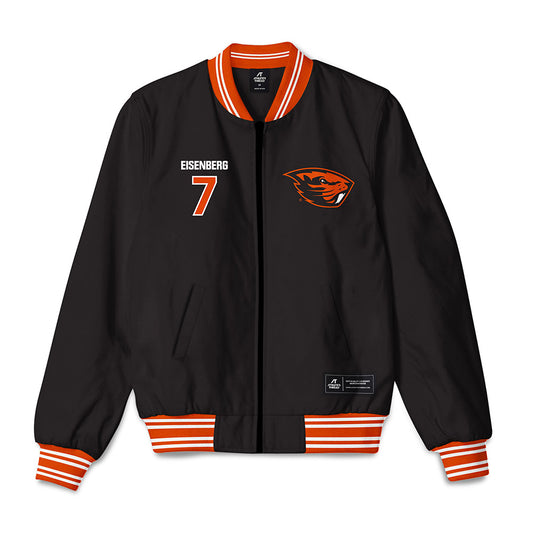 Oregon State - NCAA Men's Soccer : Max Eisenberg - Bomber Jacket-0