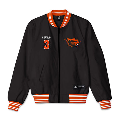 Oregon State - NCAA Men's Soccer : Fran Cortijo - Bomber Jacket-0