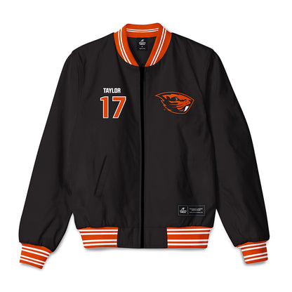 Oregon State - NCAA Women's Soccer : Chloe Taylor - Bomber Jacket-0