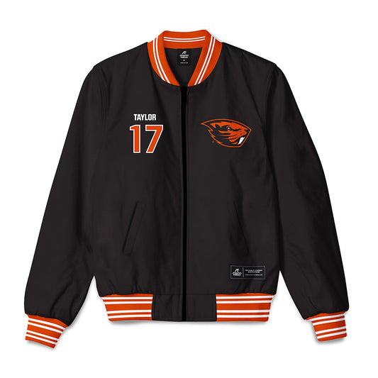 Oregon State - NCAA Women's Soccer : Chloe Taylor - Bomber Jacket-0