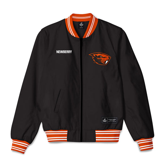 Oregon State - NCAA Football : AJ Newberry - Bomber Jacket-0