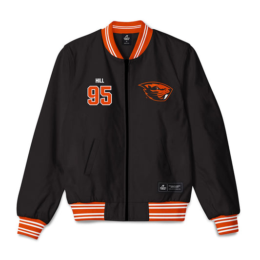 Oregon State - NCAA Football : Tygee Hill - Bomber Jacket-0